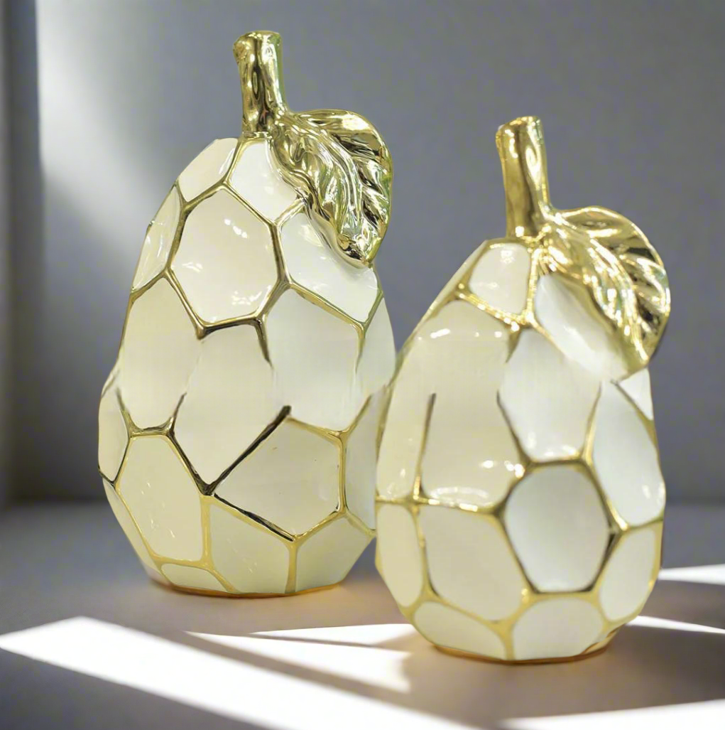 CERAMIC PEAR DECOR